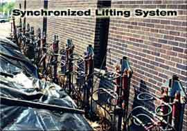 POWER Lift's synchronized lifting system using helical peirs