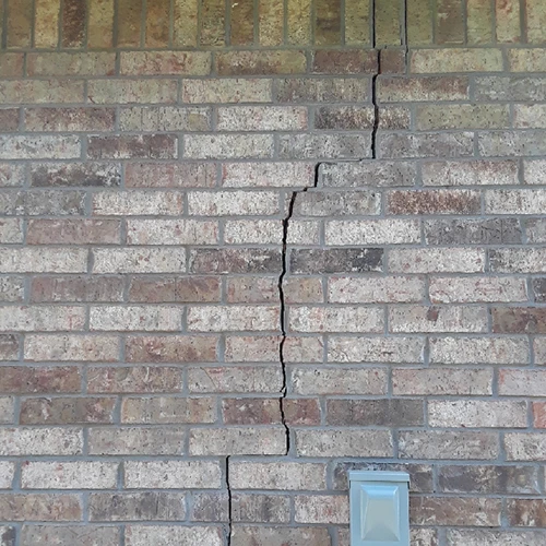 Cracks In Brick Exterior Before Cracks In Brick Exterior Before