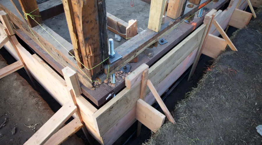 inside of your foundation of a house inside of your foundation of a house