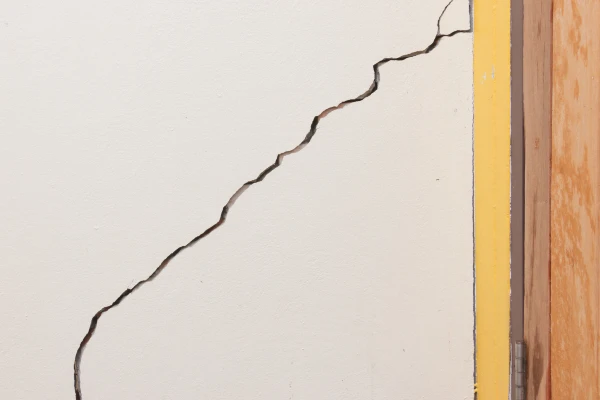 crack in wall crack in wall