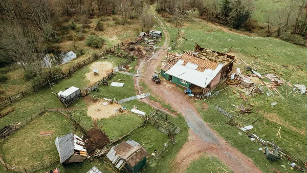 Tornado Damage to Foundations Tornado Damage to Foundations
