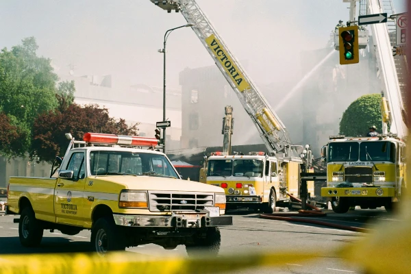 yellow and white single-cab pickup truck yellow and white single-cab pickup truck