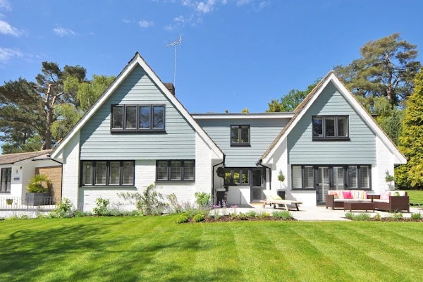 a house landscape a house landscape